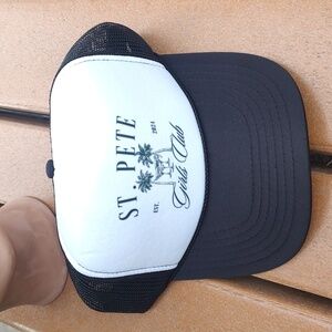 St. Pete Girls Club Trucker Mesh Snapback Unisex Hat Cap